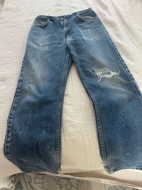 Levi's vintage Medium Dark Wash Straight Jeans